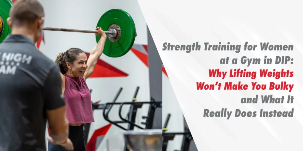 Strength Training for Women at a Gym in DIP